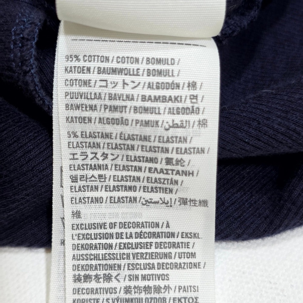 Hollister Camisole Womens Small Navy Blue Lace Trim Ribbed Racerback Tank Top - Picture 8 of 8